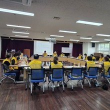 자원봉사지원센터 시각장애인 동행봉사단 교육실시(8.13